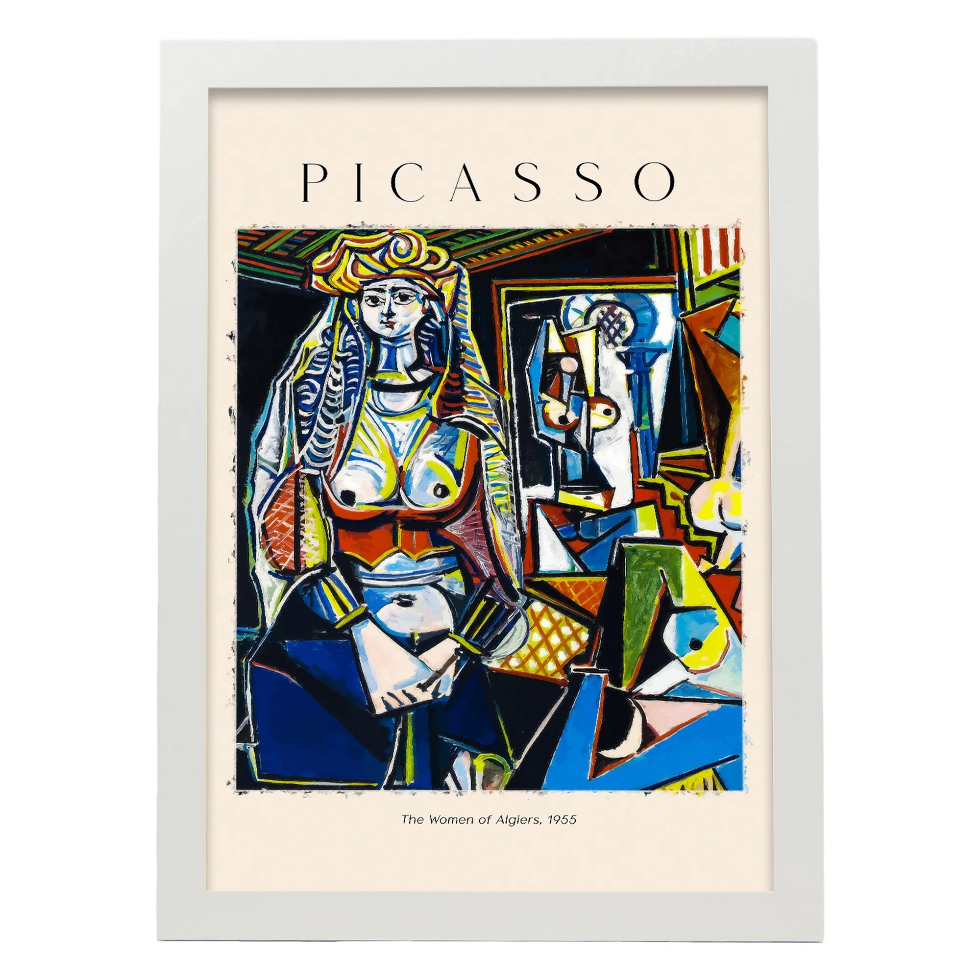 Lámina decorativa Mujeres de Argel inspirada en Picasso - Imagen 6