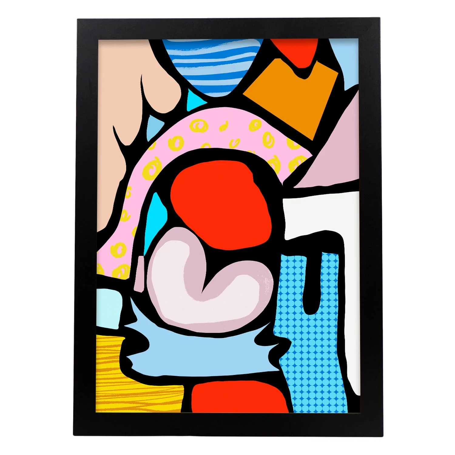 Nacnic Lámina de Arte Moteado Abstracto - Imagen 8
