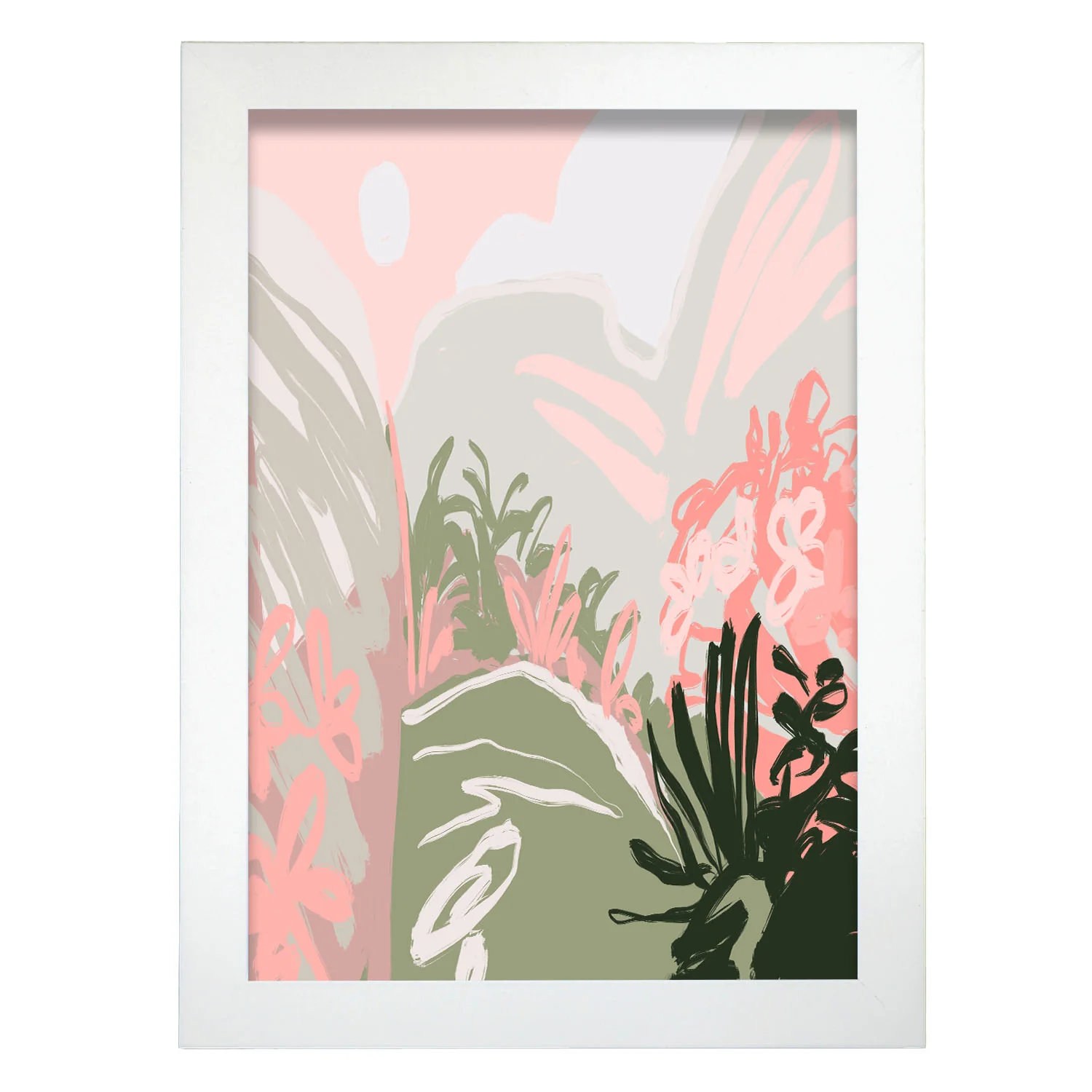 Lámina Nacnic Diseño de Naturaleza Feliz para Hogar - Imagen 2