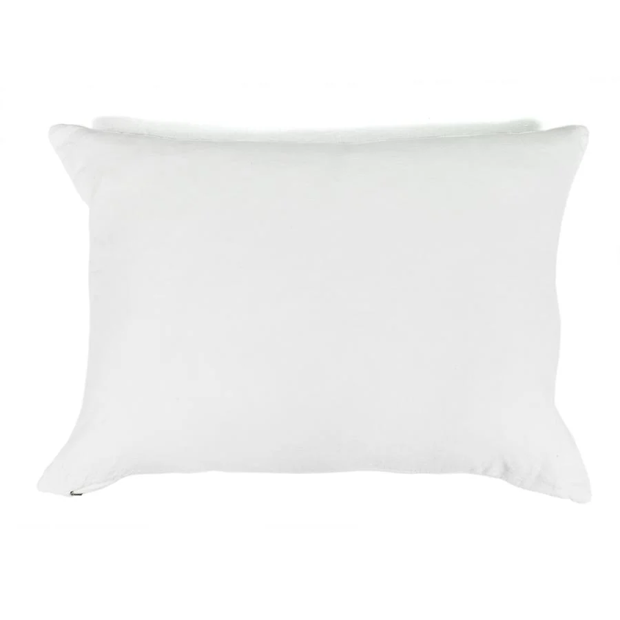 Funda de Almohada · Puro Lino Lavado · Color Marfil - Imagen 2