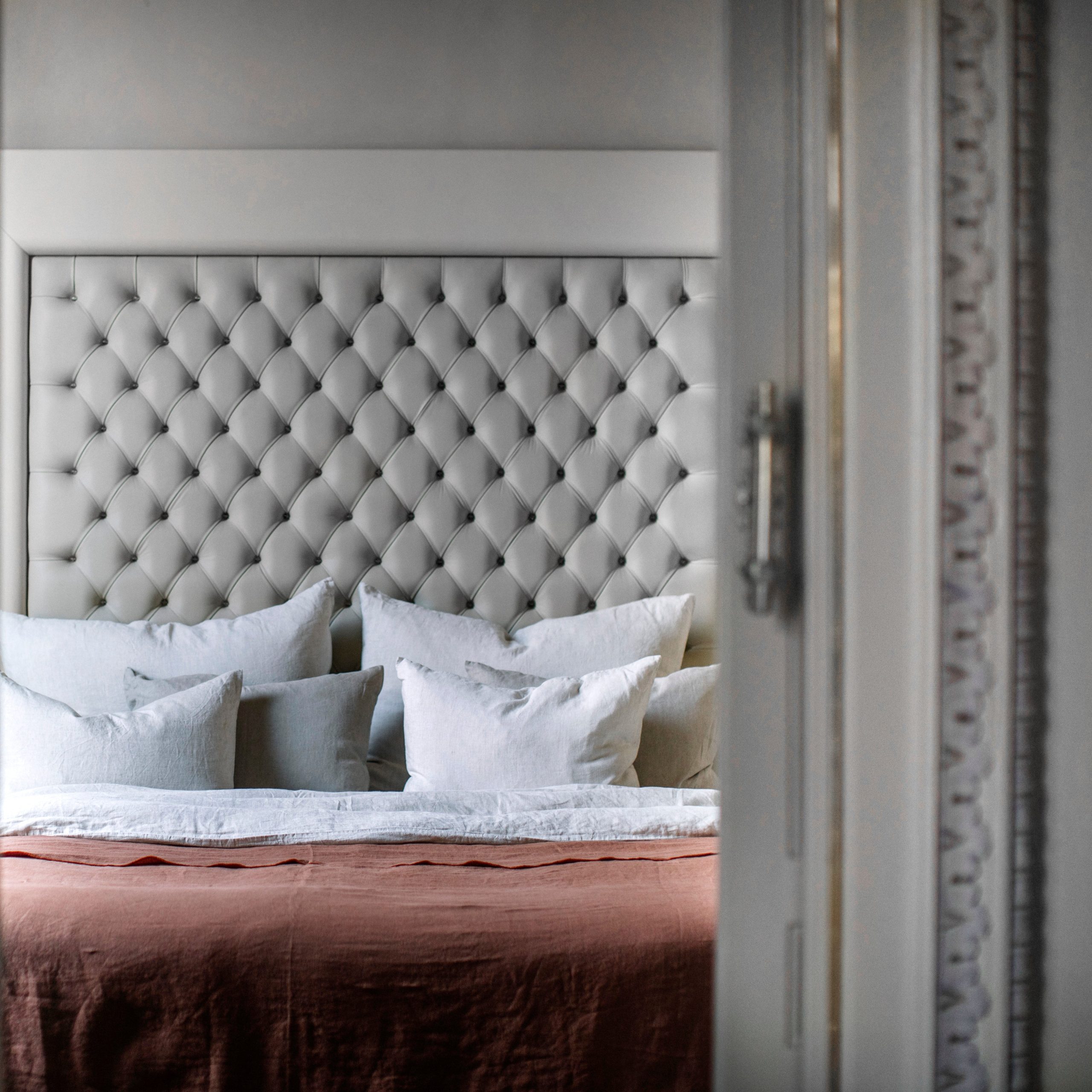 Funda De Almohada · Puro Lino Lavado · Beige melange