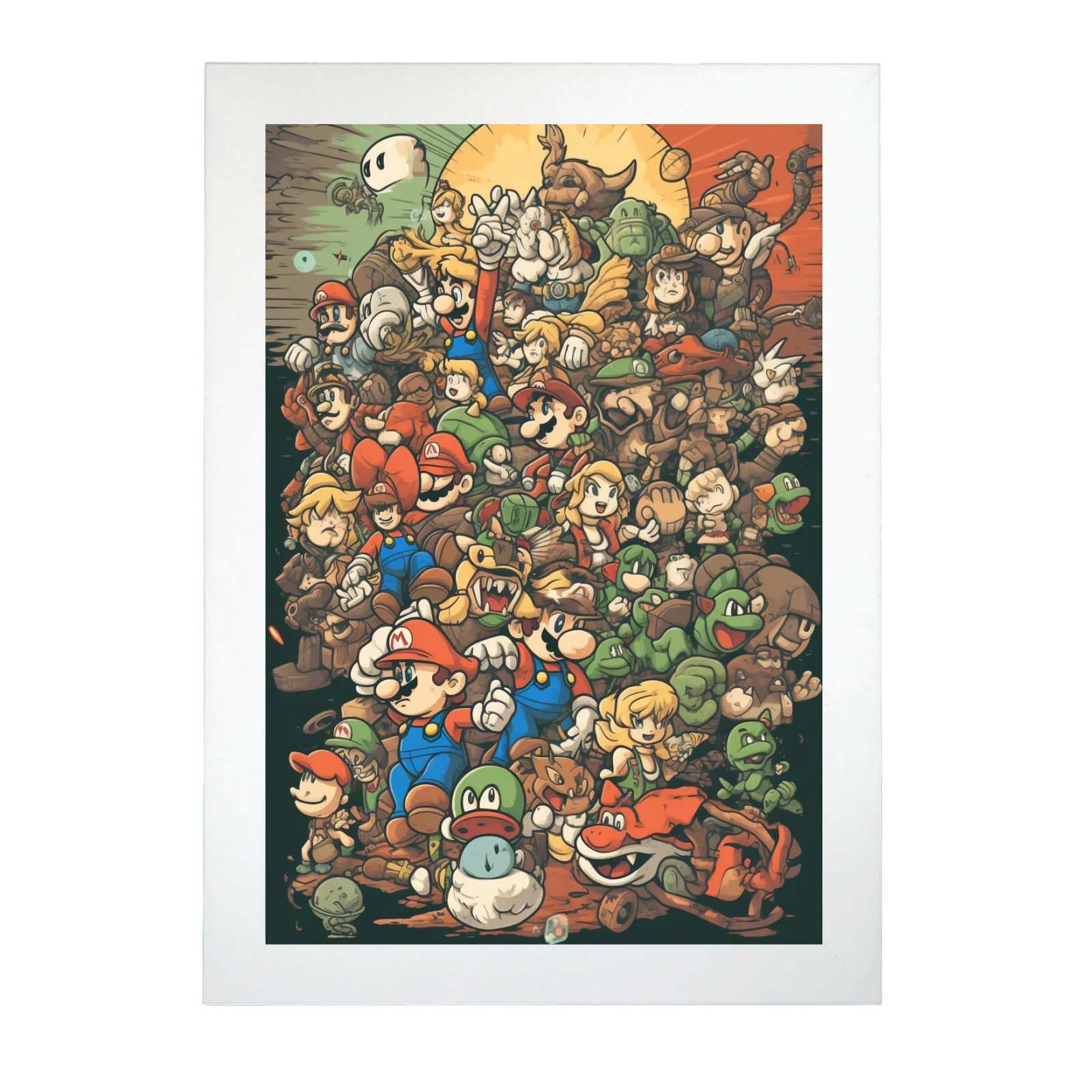 Póster de Personajes de Videojuegos Famosos - Imagen 2
