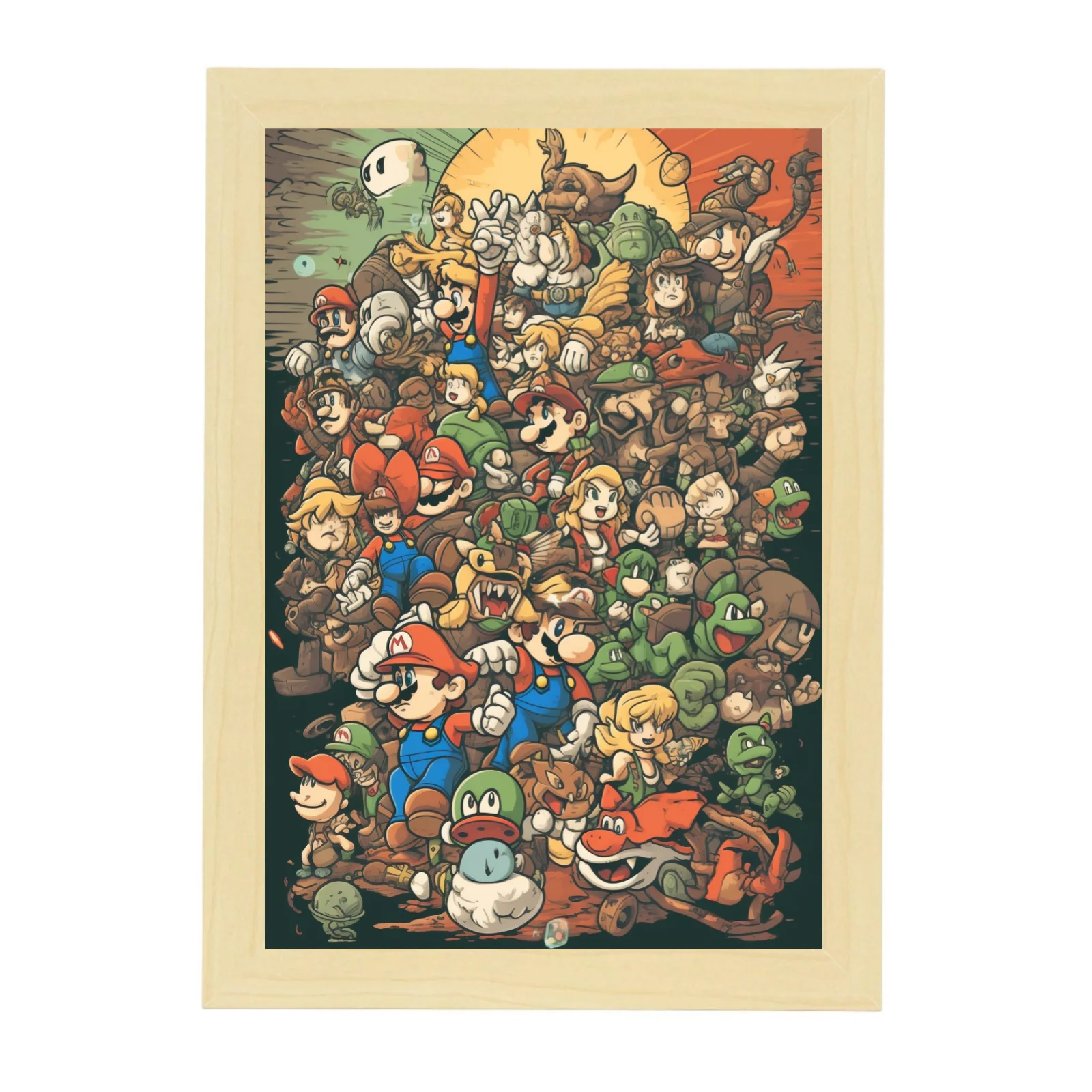 Póster de Personajes de Videojuegos Famosos - Imagen 3