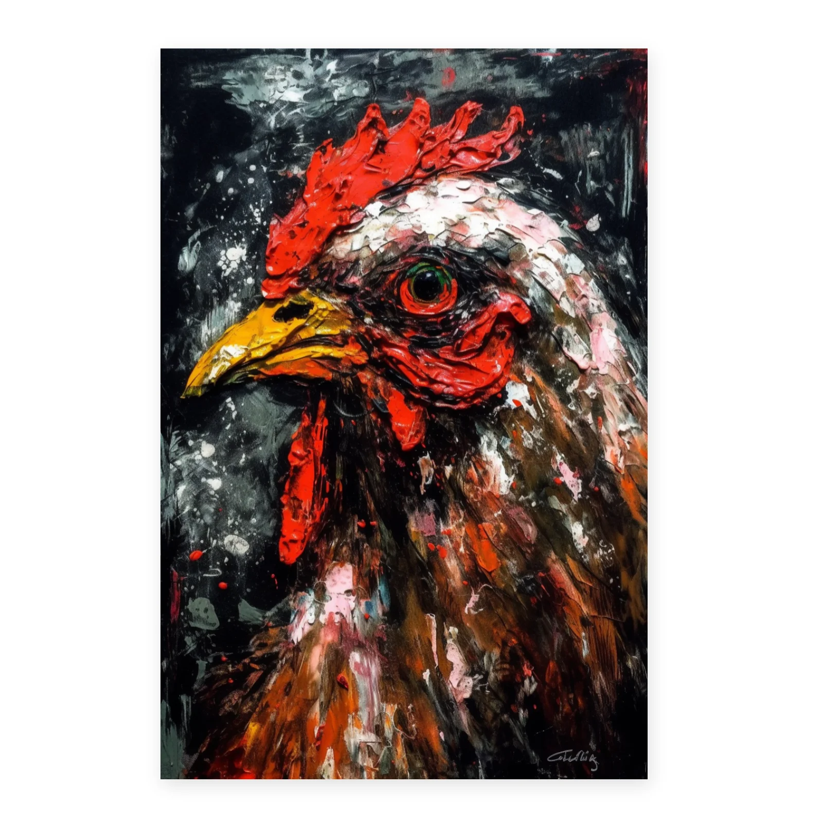 Poster estilo Georg Ba de FogHorn Leghorn - Imagen 4