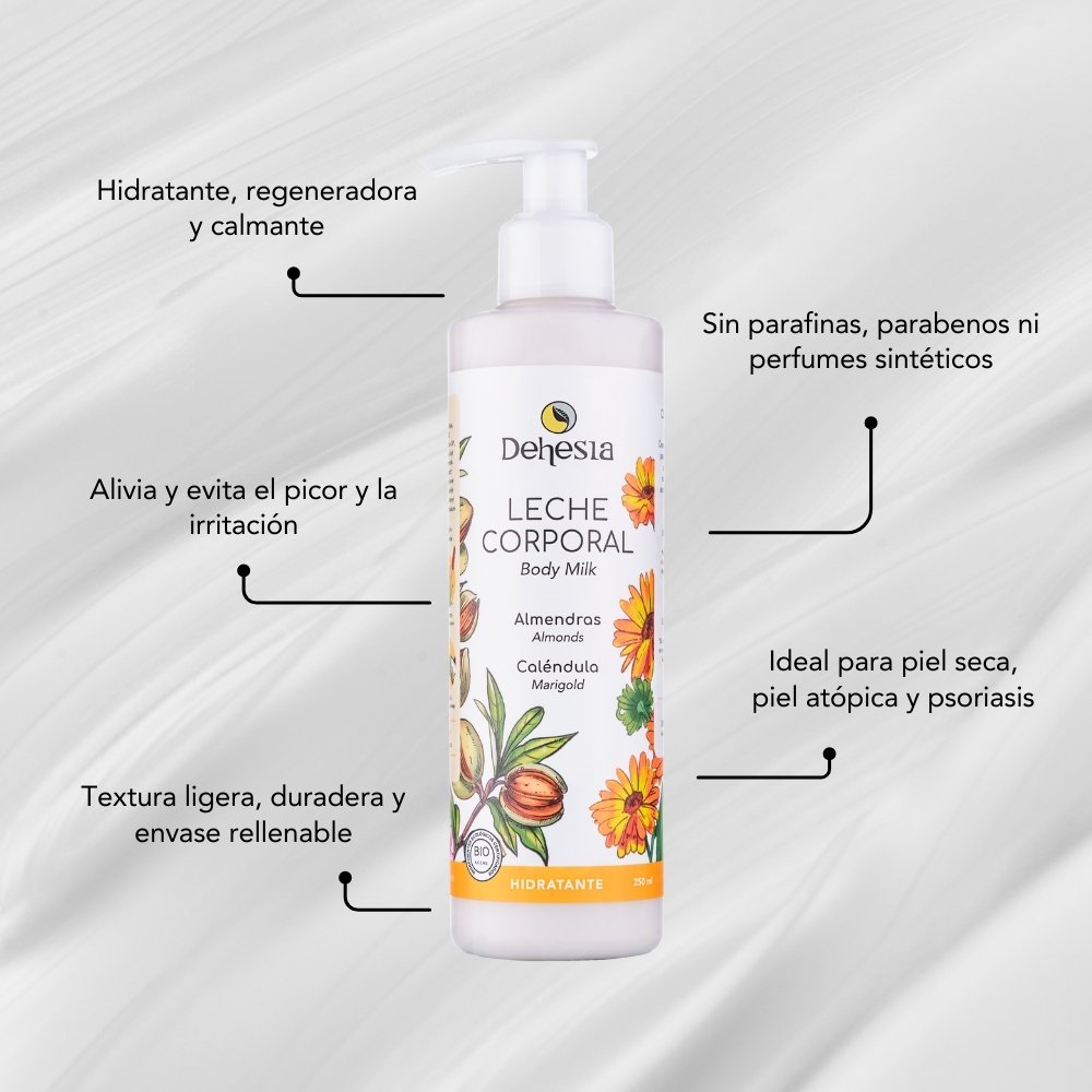 XXL Leche Corporal Hidratante BIO 5L – Piel seca, sensible, picores - Imagen 5